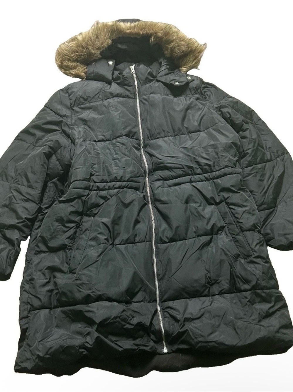 Women’s Old Navy Black Winter Puffer Jacket Plus Size 2X